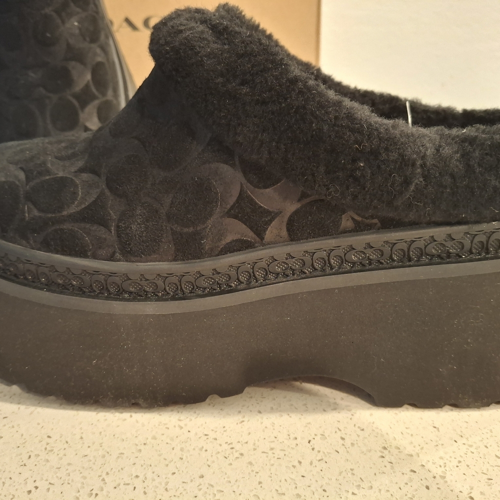 Coach Black Cecilia Slip-On Flats - Picture 6 of 7